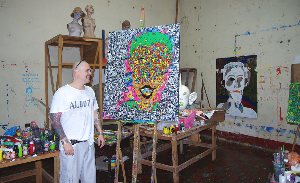 Jean-Marc Calvet peintre français installé à Granada / Nicaragua - Octobre 2014