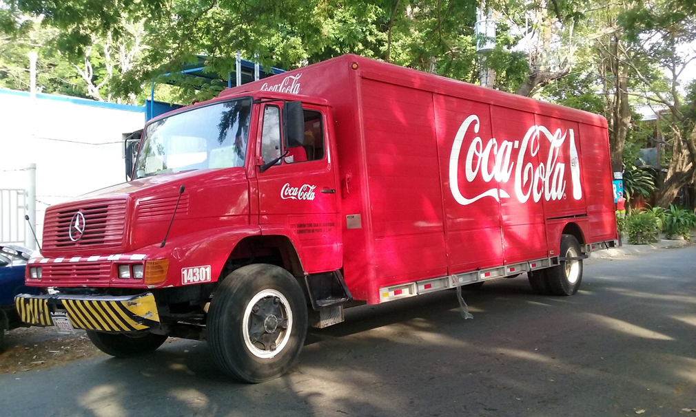 Costa Rica - Camion Coca Cola