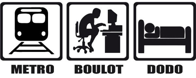 Métro - Boulot - Dodo
