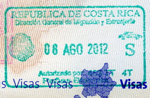 Visa de sortie du Costa Rica