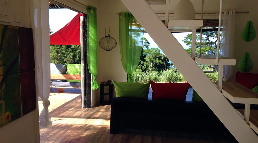 Costa Rica, pninsule de Nicoya, 2 villas locatives en bord de mer, vue imprenable, Maison  tage, 80 m - Vue 4