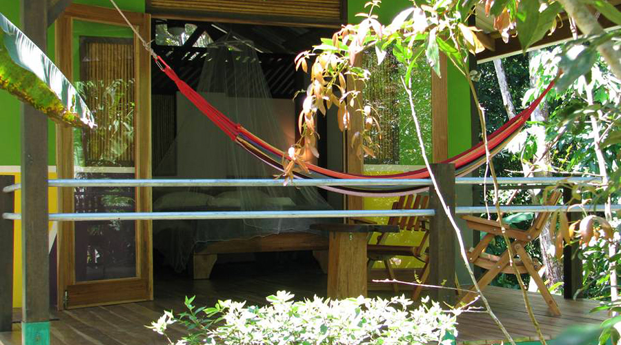 Costa Rica - Carabes - Puerto Viejo - Casa Uva - Le lodge - la terrasse - Vue 1