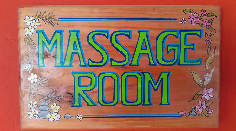 Costa Rica - Guanacaste - Hotel prs de la plage - Naranjo Hotel - Entre salon Massage