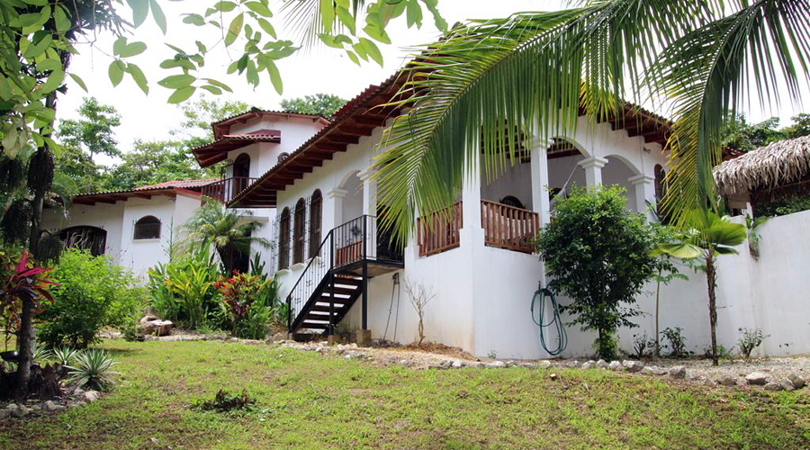 Costa Rica - Guanacaste - Samara - Casa Romance - Arrire de la maison