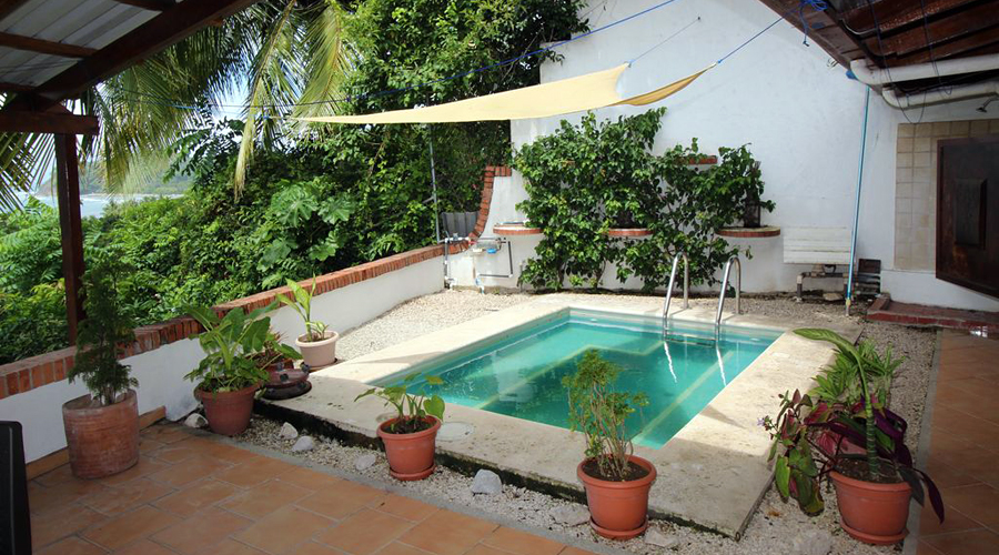 Costa Rica - Guanacaste - Samara - Condo SAM Acceso a Playa - La piscine prive sur le balcon