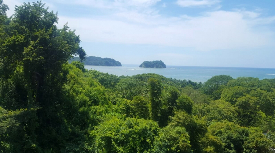 Costa Rica - Guanacaste - Samara - Condo SAM Vista - Vue sur la trs jolie baie de Samara