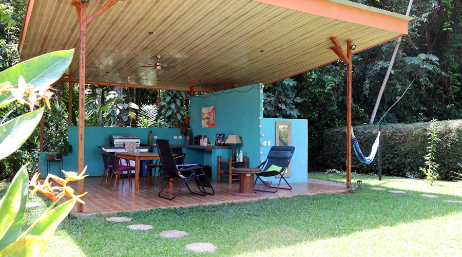 Costa Rica, Province de Puntarenas, Platanillo 1 + 1 - Maison + cabina + piscine, Rancho
