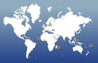 Carte des 10 pays les plus thiques - Anne 2013