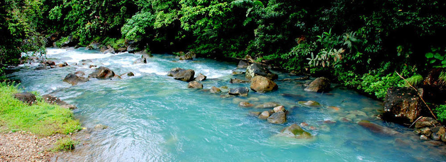 Le Rio Celeste au Costa Rica