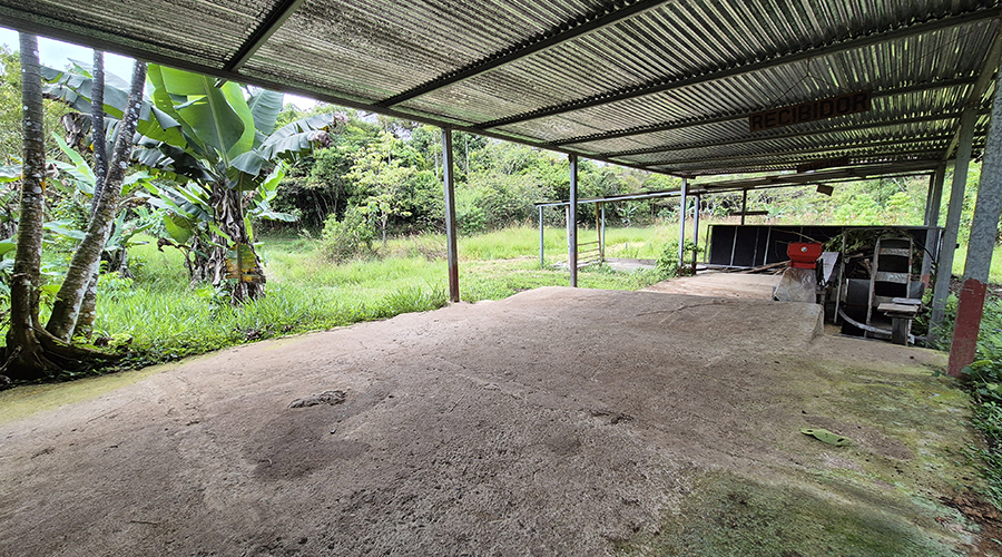 Costa Rica - Sud - Coto - Brus - Finca Caf Organico - Infrastructures - vue 3