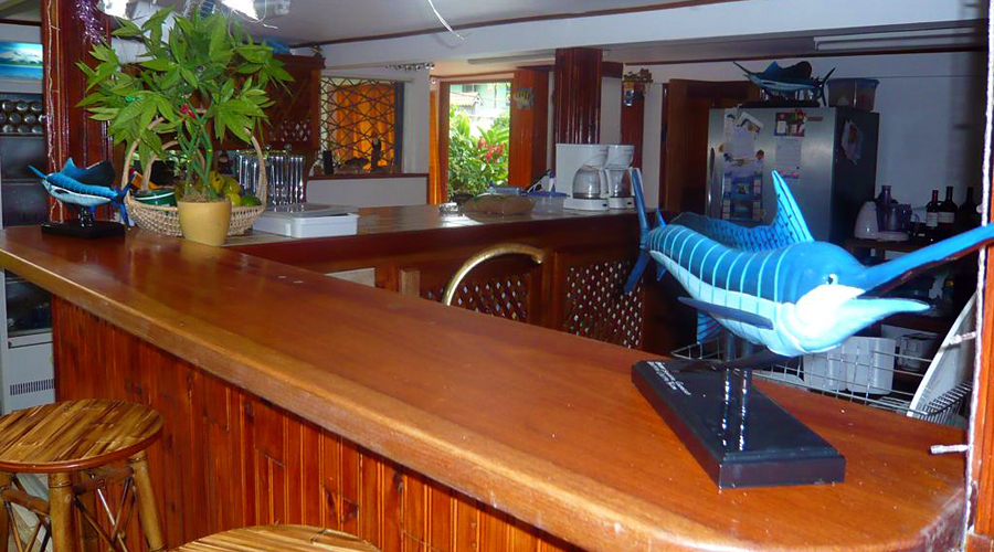 Costa Rica, Golfito - Grande maison près de la marina - Le bar
