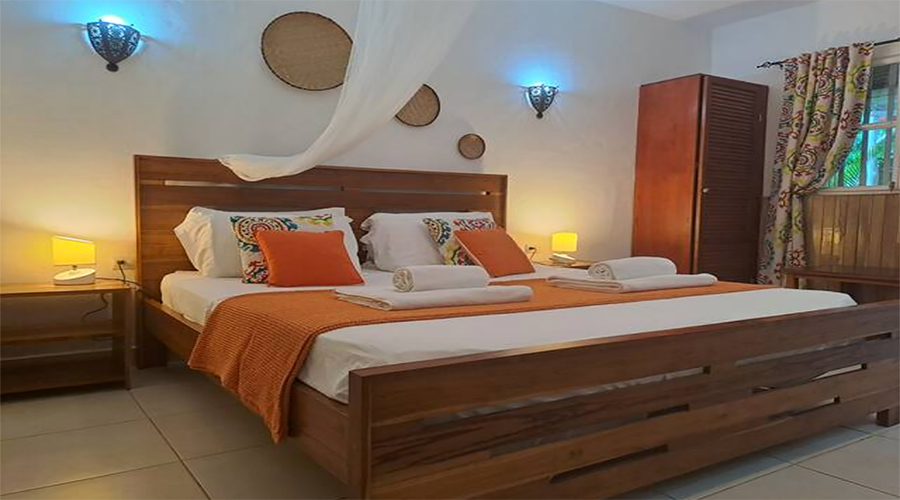 Costa Rica - Tamarindo - Casa Mariposa - Intrieur - Appartement 1 - Chambre - Vue 1