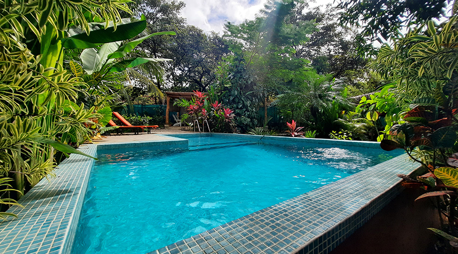 Costa Rica - Tamarindo - Casa Mariposa - Extrieur - Piscine - Vue 3