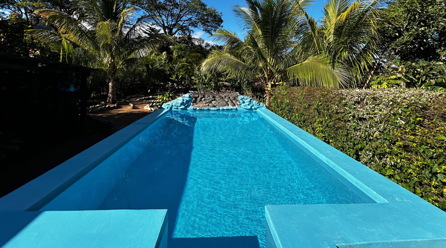Costa Rica - Guanacaste - Moyenne montagne - Las Rocas - La piscine - 1