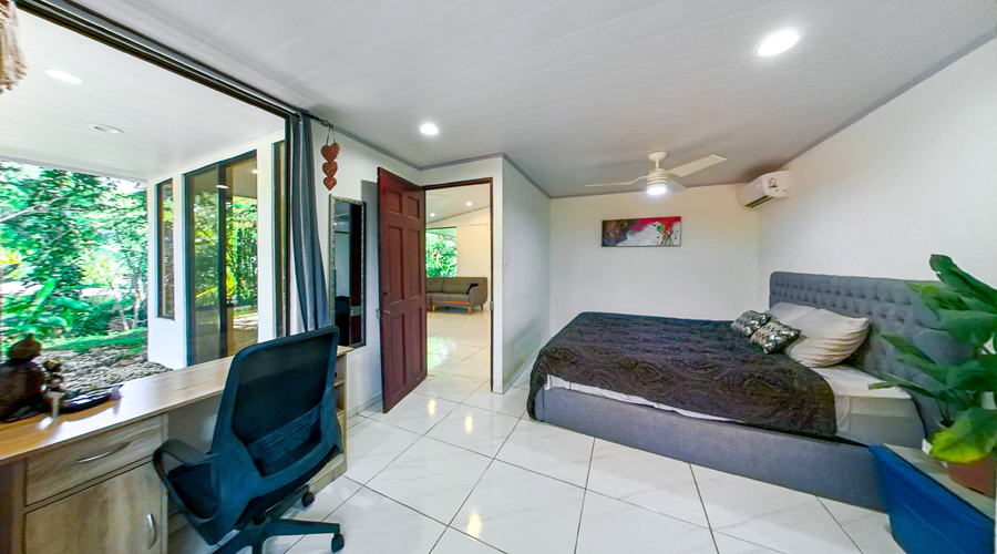 Costa Rica, Guanacaste, Nosara, villa 3 chambres - La chambre principale - Vue 1