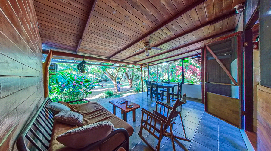 Costa Rica - Guanacaste - Ostional - Casa en Flor - La terrasse - Vue 1