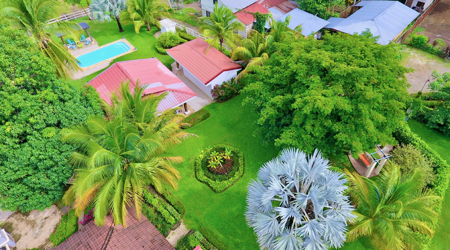Costa Rica, Guanacaste, Playa Potrero - B&B (1+3) - Vue du ciel - 2