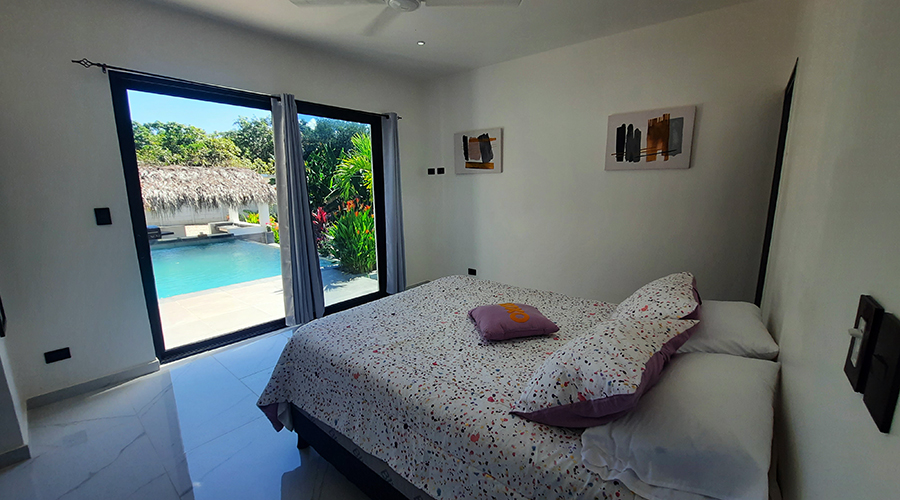 Costa Rica - Potrero - Casa Celestial - Maison - Intrieur - Chambre 1 - Vue 1