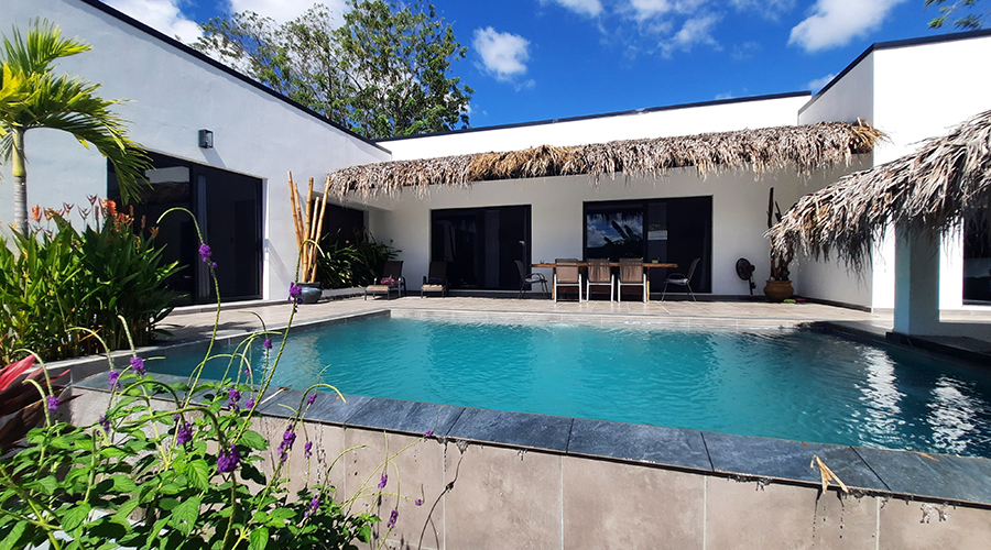  Costa Rica - Potrero - Casa Celestial - Maison - Extrieur - Piscine - Vue 2