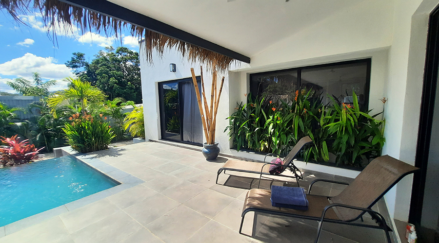  Costa Rica - Potrero - Casa Celestial - Maison - Extrieur - Piscine - Terrasse - Vue 2