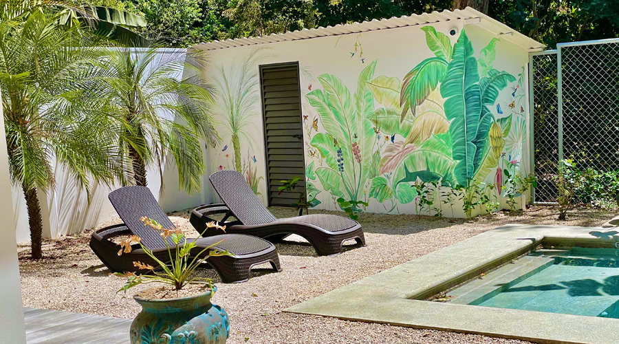 Costa Rica, Guanacaste, Playa Potrero - Villa Potrero First - Piscine et solarium