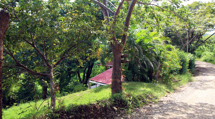 Costa Rica - Guanacaste - Samara - Casa Rustica -  La maison - Vue depuis la route