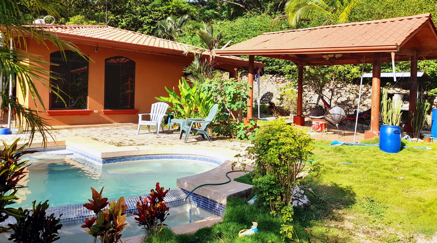 Costa Rica, Guanacaste, Nicoya, Samara, maison 2 CH, piscine - Maison et piscine - Vue 2