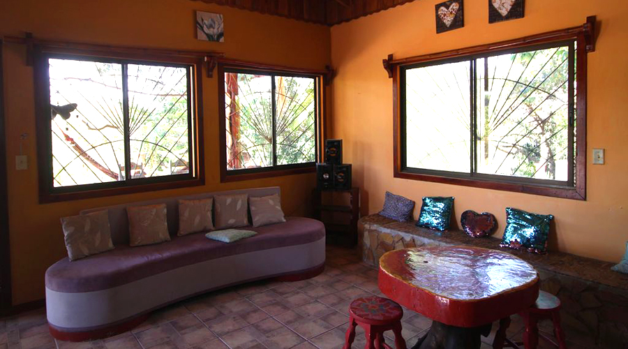 Costa Rica - Guanacaste - Samara - 2 casas - SAM - Maison principale - Le salon - Vue 2