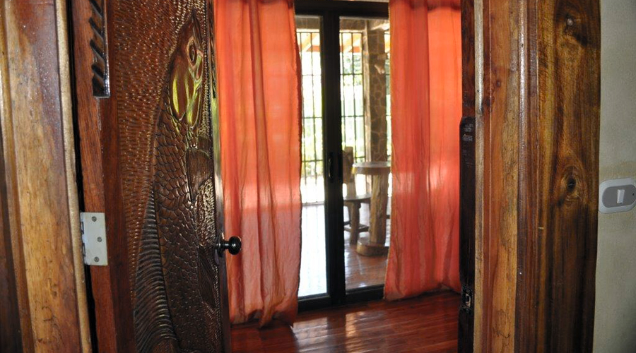 Costa Rica - Guanacaste - Proche Samara - Casa Madera - L'entrée de la chambre 1