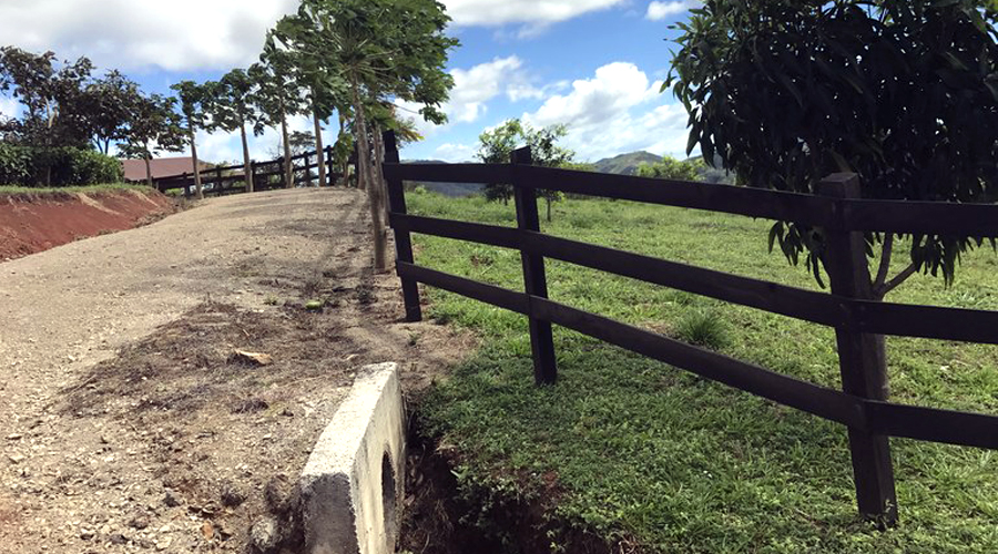 Costa Rica - Guanacaste - Proprit 7 hectares et 2 maisons - Les chemins internes - Vue 2