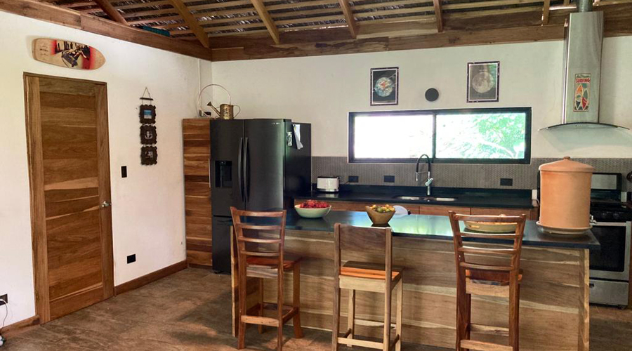 Costa Rica - Guanacaste - Pninsule Nicoya - Samara - Pura Natural - La cuisine - Vue 1