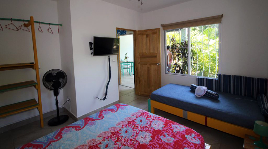 Costa Rica - Guanacaste - Samara - SAM 4U - Appartement 1 - La chambre - Vue 2