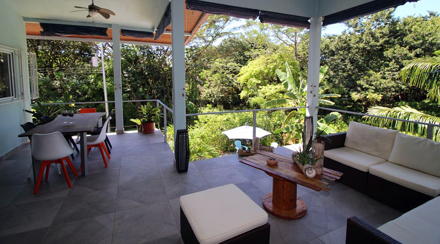 Costa Rica - Guanacaste - Samara - SAM 4U - Appartement du haut - La terrasse - Vue 1