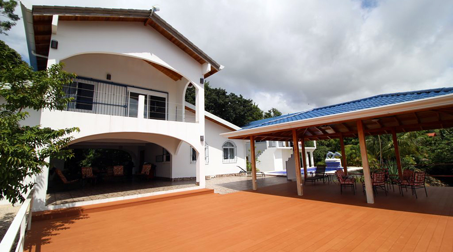  Merci Costa Rica - Guanacaste - Samara - Villa Techo Azul - Faade la maison principale