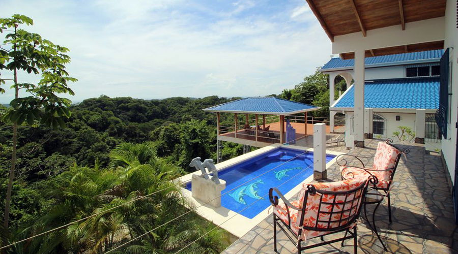 Costa Rica - Guanacaste - Samara - Villa Techo Azul - Vue gnrale 4