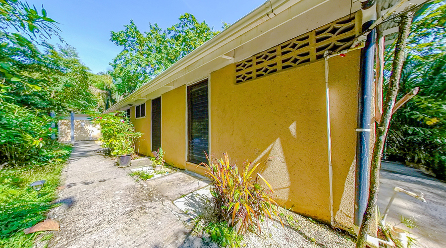 Costa Rica, Guanacaste, San Juanillo, Casa Privada - L'entr