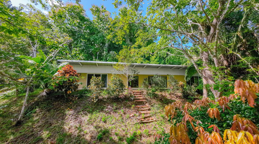 Costa Rica, Guanacaste, San Juanillo, Casa Privada - La maison vue de face - 3
