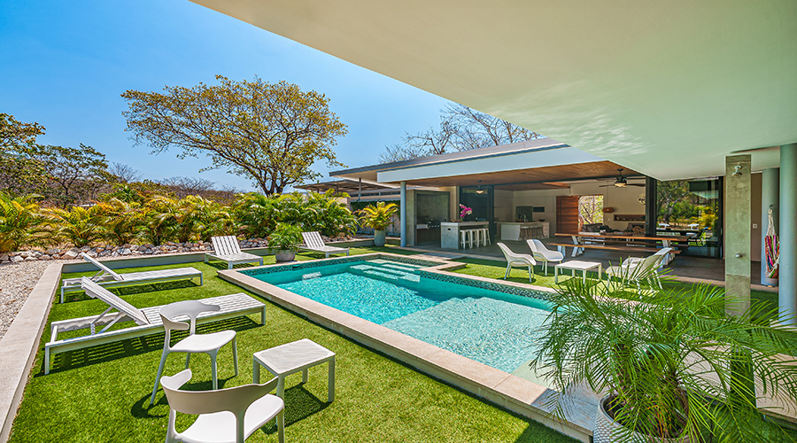 Costa Rica - Guanacaste - Playa Negra - Villa Rancho Coco - Exterieur - Vue 1