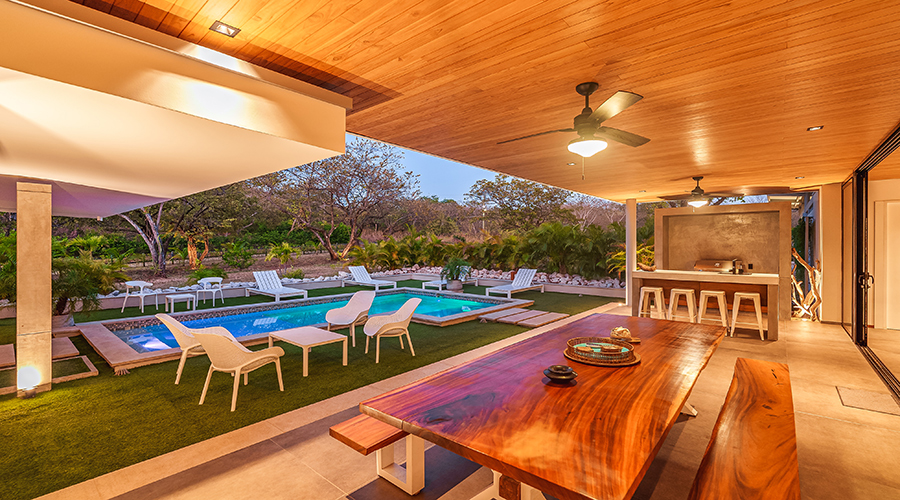 Costa Rica - Guanacaste - Playa Negra - Villa Rancho Coco - Exterieur - Sunset - Vue 3