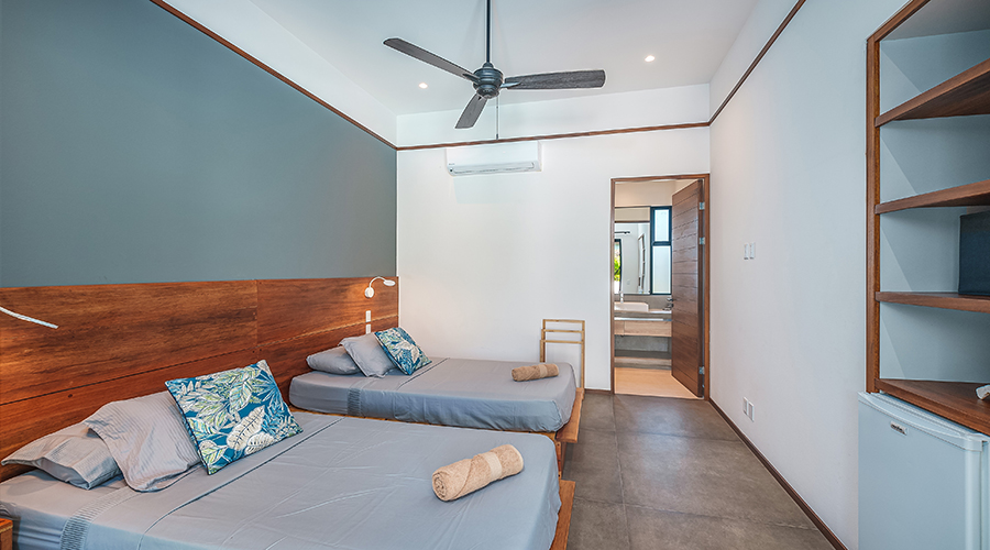 Costa Rica - Guanacaste - Playa Negra - Villa Rancho Coco - Int�rieur - Chambre 3 - Vue 1