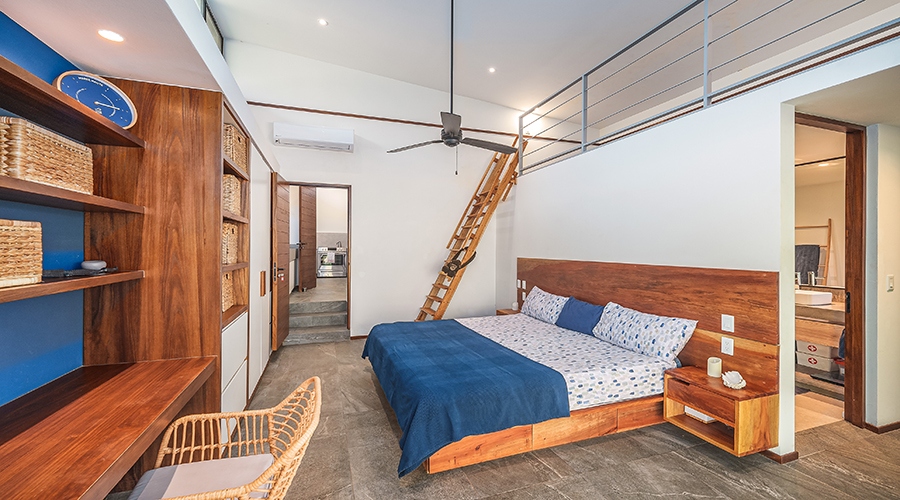 Costa Rica - Guanacaste - Playa Negra - Villa Rancho Coco - Int�rieur - Chambre 5 - Vue 1