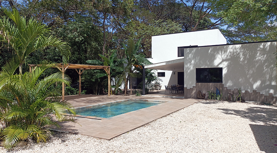 Costa Rica - Tamarindo - Casa Lado Jungle - Maison - Ext?rieur - Piscine - Vue 4