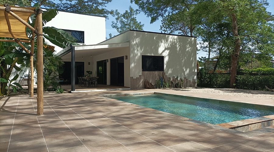 Costa Rica - Tamarindo - Casa Lado Jungle - Maison - Ext?rieur - Piscine - Vue 6