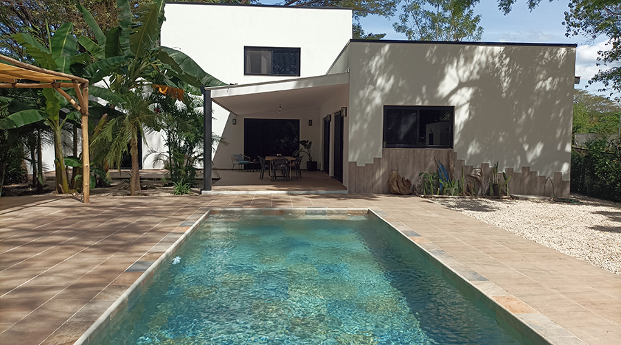 Costa Rica - Tamarindo - Casa Lado Jungle - Maison - Ext?rieur - Piscine - Vue 2