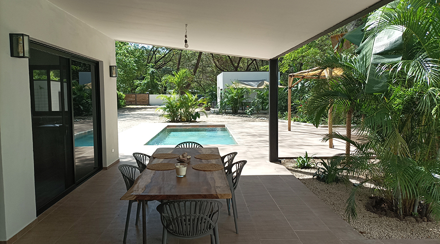 Costa Rica - Tamarindo - Casa Lado Jungle - Maison - Extrieur - Terrasse - Vue 1