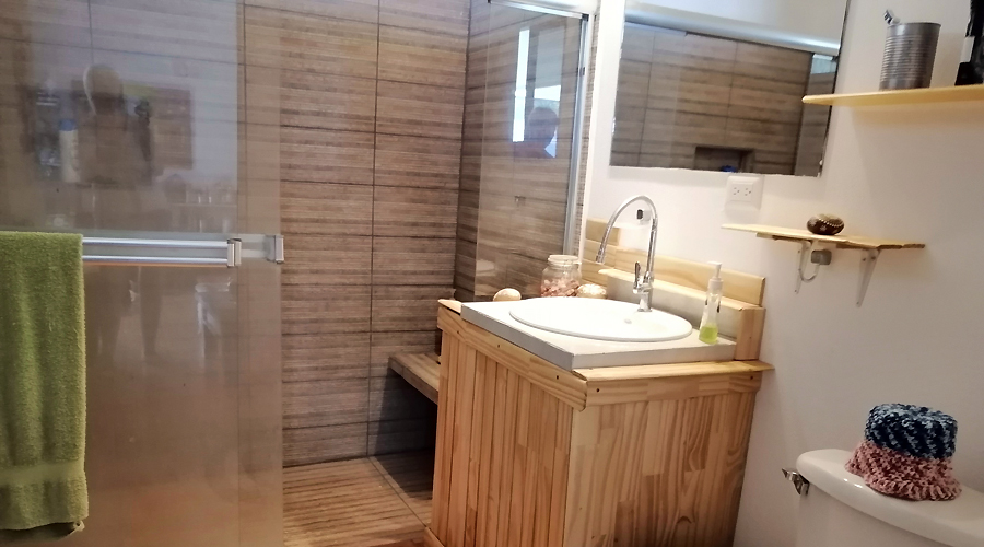 Guanacaste, pr�s de Tamarindo - Casa Mi Vecina II - La cuisine - Une des 3 salles de bain