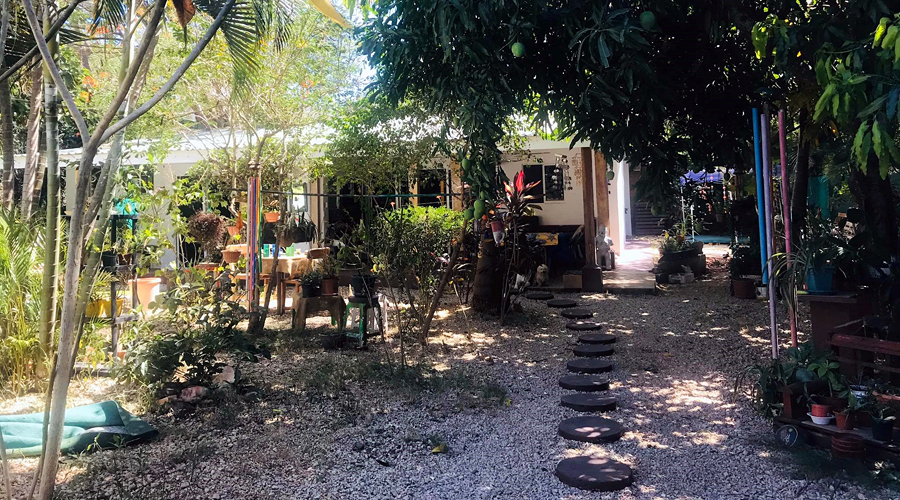 Costa Rica - Guanacaste - Tamarindo - Casa mi Vecina - Le jardin - Vue 1