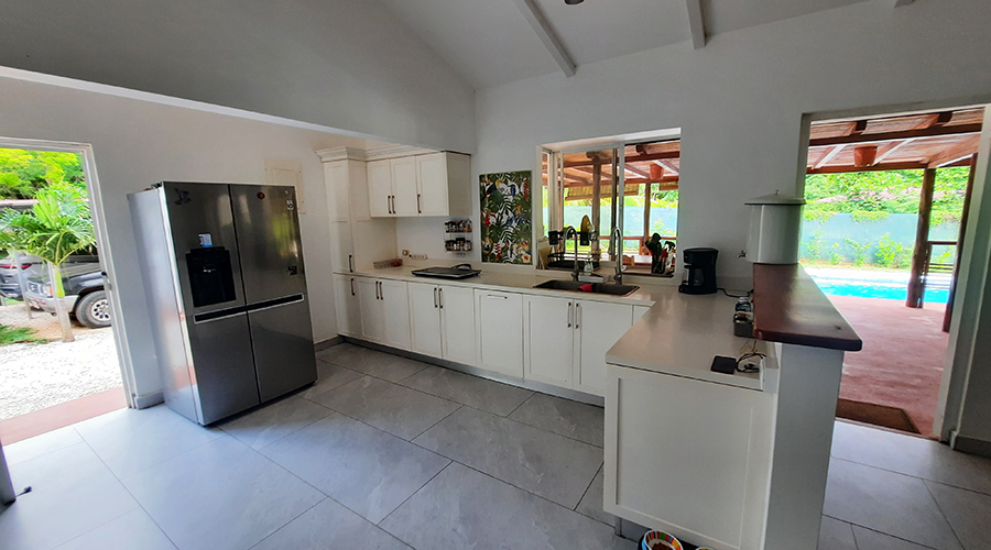Costa Rica - Guanacaste - Tamarindo - Rancho Castillo - Cuisine - vue 1