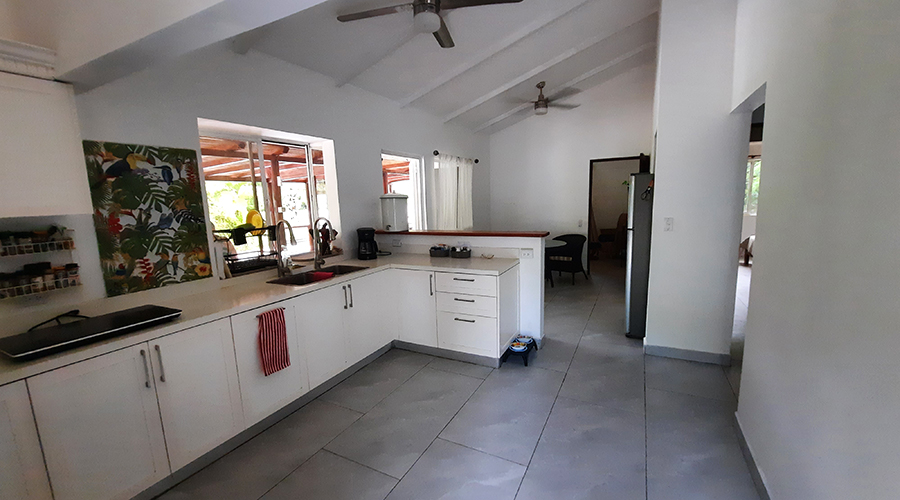 Costa Rica - Guanacaste - Tamarindo - Rancho Castillo - Cuisine - vue 2