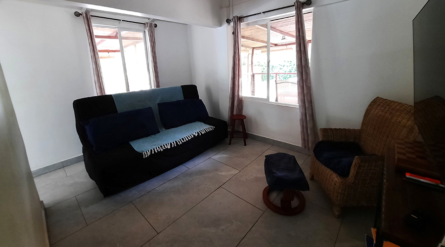 Costa Rica - Guanacaste - Tamarindo - Rancho Castillo - Salon - vue 1